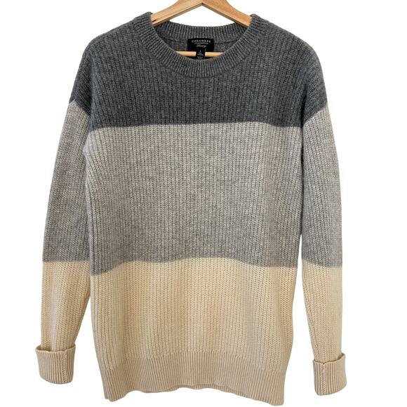 100% Cashmere Sweater by Charter Club Luxury Sz. Large Quiet Luxury Cozy - Picture 2 of 12